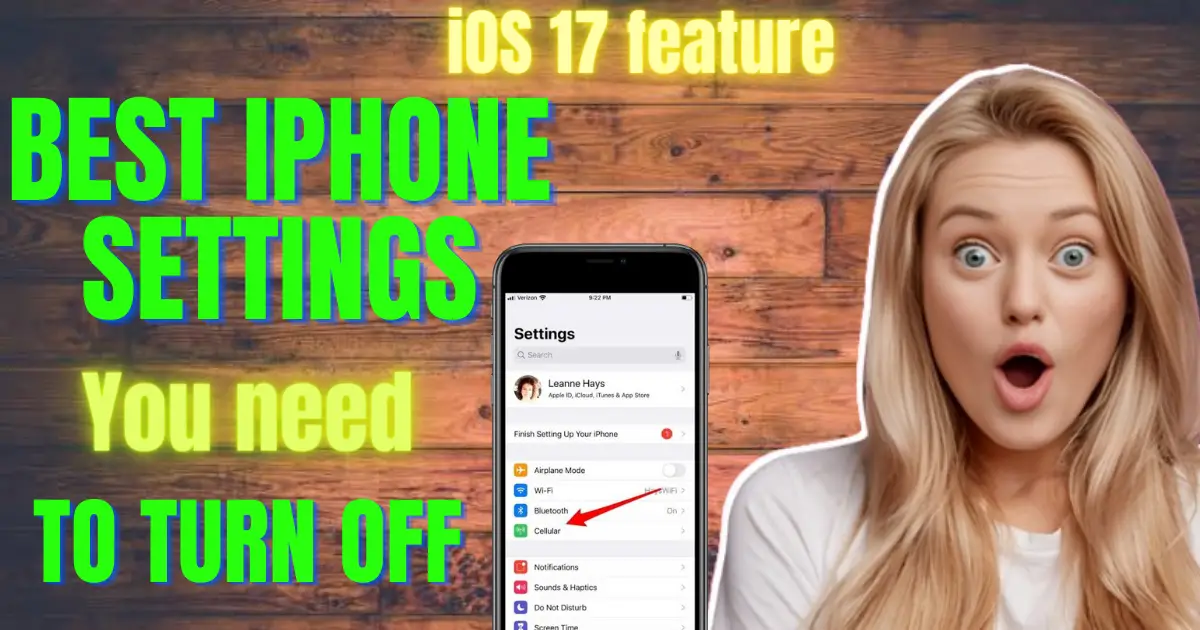 iphone settings to turn off for privacy best iphone settings 2023